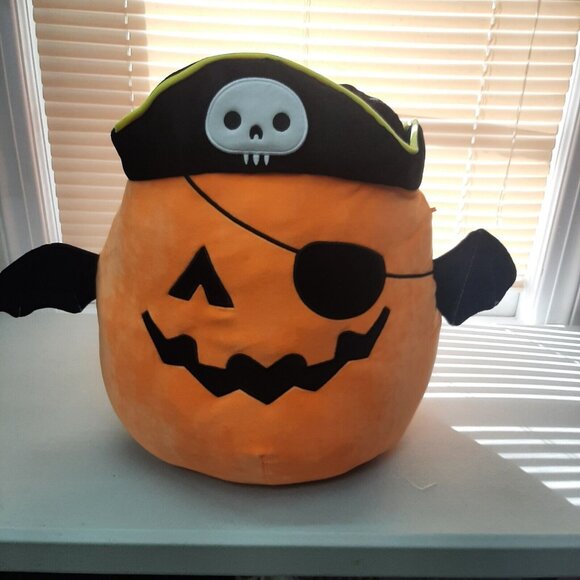 Paxton the Pumpkin Pirate 16” Halloween Squishmallow - Picture 1 of 7